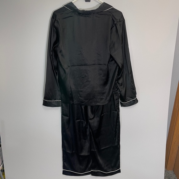 House of Harlow 1960 NWT Black Pajama 3-Piece‎ Set Size Medium - Picture 4 of 7